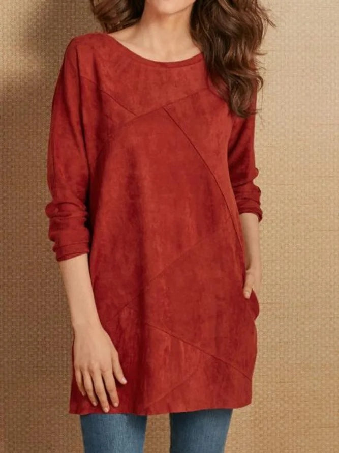 Tunique femme au design asymétrique et en matériau doux Chic und Stil