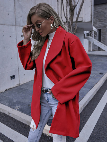 Dames Élégante Veste Oversize Chic und Stil