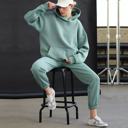 Women comfortable hoodie and jogger pants set Chic and Style