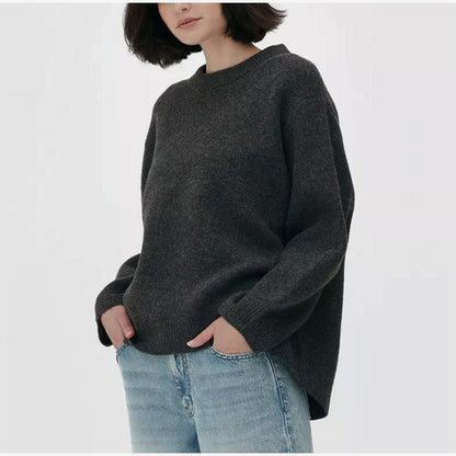 Pull femme avec une coupe décontractée et des manches volumineuses Chic und Stil