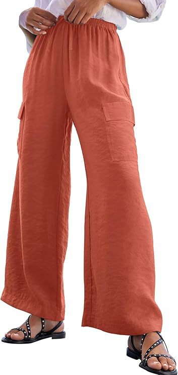 Women Lightweight Jersey Cargo Pants Chic and Style