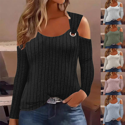 Chemisier élégant pour femmes avec découpe à la mode et détails d'épaule Chic und Stil