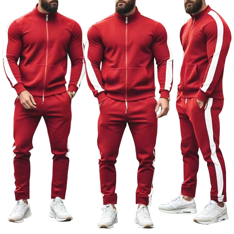 Chic and Style men's sporty hoodie and jogger pants set