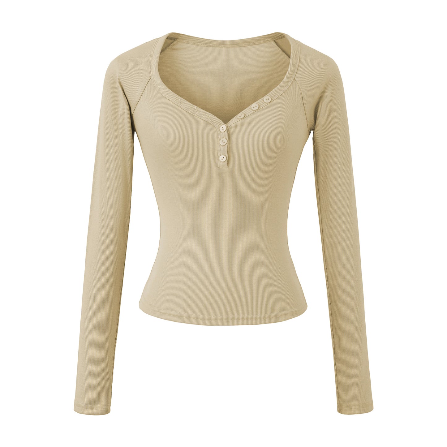 Chemisier à manches longues pour femmes avec fermeture à boutons élégante Chic und Stil