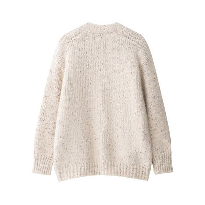 Dames gilet en tricot chunky avec grandes poches plaquées Chic und Stil