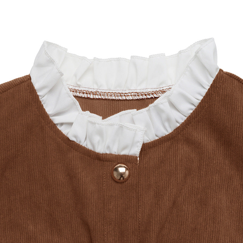 Robe midi pour femmes avec élégante patte de boutonnage, poches à 4 pièces et col classique Chic und Stil