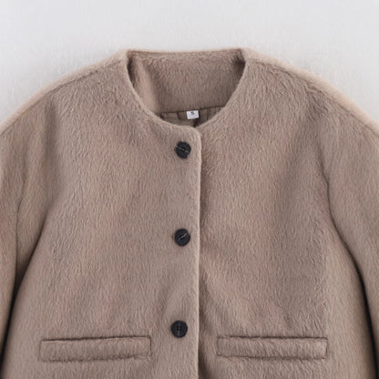 Dames douce, classique courte veste Chic und Stil