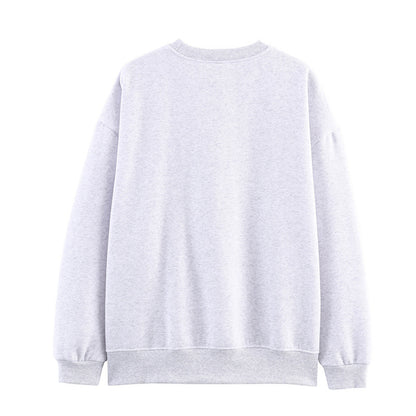 Pull décontracté pour femmes avec impression graphique ludique et coupe relaxe Chic und Stil