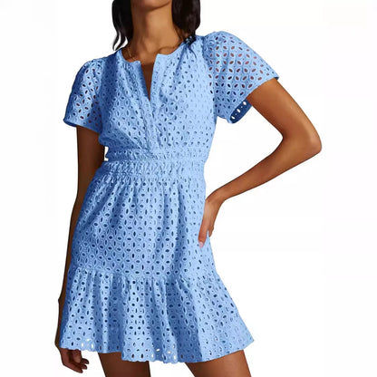 Robe d'été pour femmes à coupe aérienne Chic und Stil