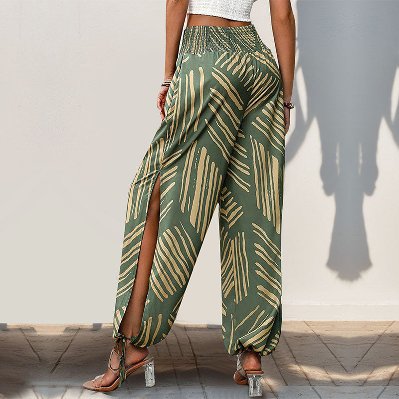 Women Boho Wide Leg Pants Chic and Style