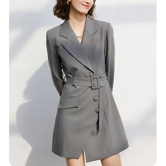 Robe blazer cintrée pour femmes Chic und Stil