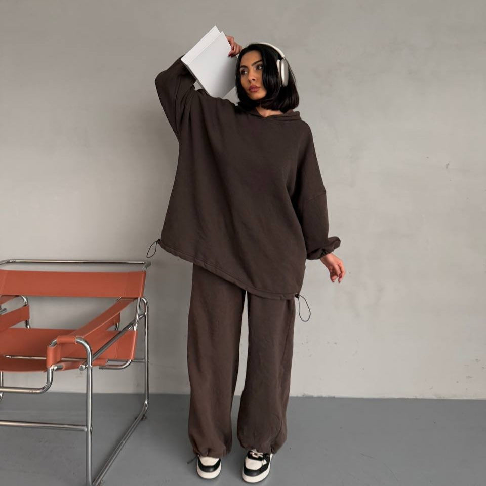 Chic and Style casual hoodie and pants set for women