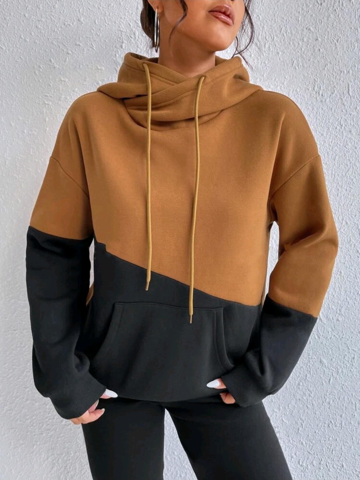 Dames Hoodie avec coupe oversize Chic und Stil