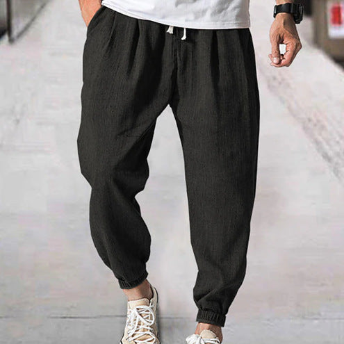Casual and comfortable sports pants for men with elastic waist Chic and Style