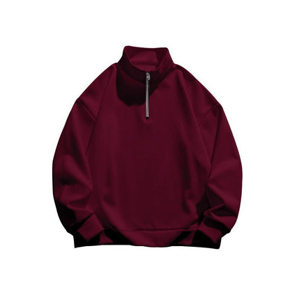 Pull à col montant sportif pour dames avec fermeture éclair Chic und Stil