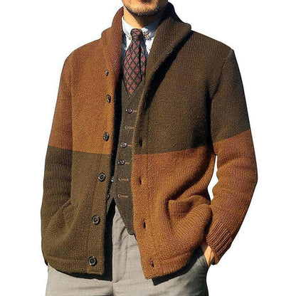 Veste élégante pour hommes avec col montant et détails en bouton Chic und Stil