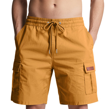 Shorts cargo pour hommes avec taille élastique et poches latérales pratiques Chic und Stil