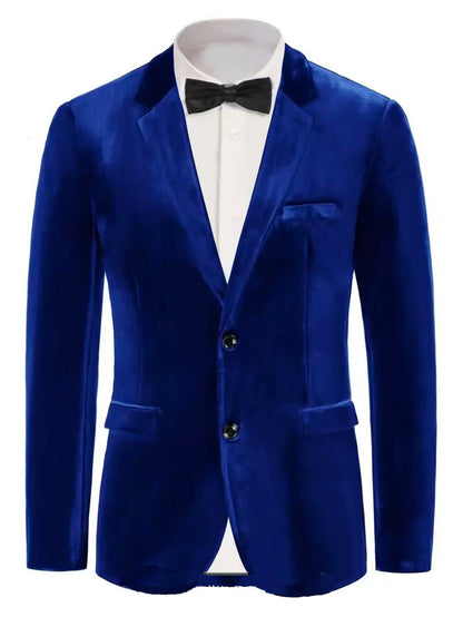 Chic und Stil | Velvet Blazer Men Noble Finesse Luxurious