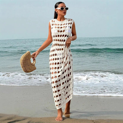 Robe maxi femme avec motif en dentelle délicat Chic und Stil