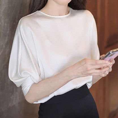 Blouse Drapée Élegante pour Femmes Chic und Stil