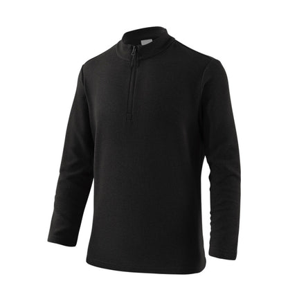 Pull Freizeit pour hommes avec col montant et fermeture éclair Chic und Stil