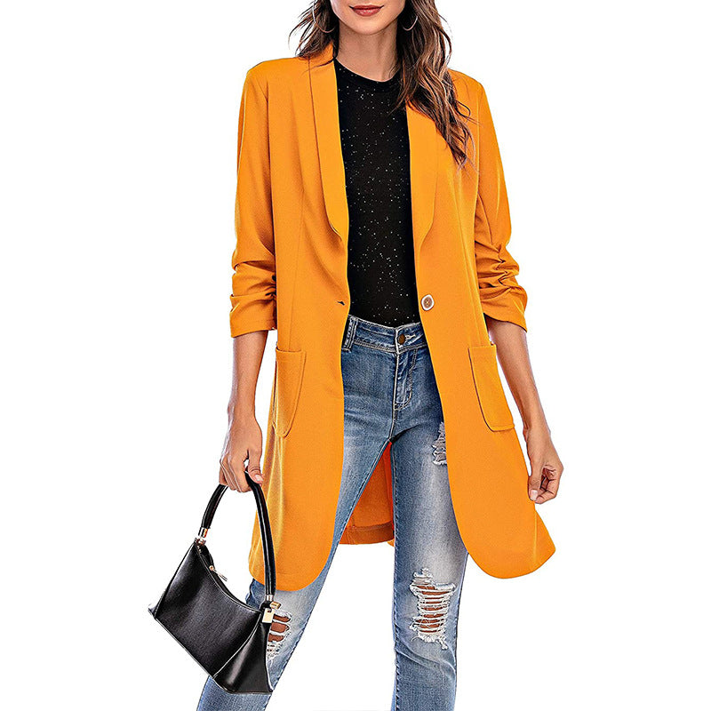 Blazer stretch pour femmes avec une coupe moderne et des poches Chic und Stil