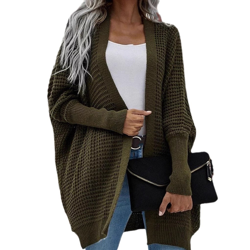 Dames cardigan en tricot à alvéoles Chic und Stil
