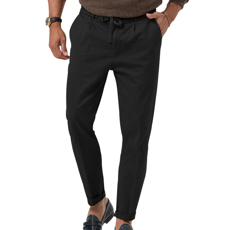 Fashionable summer cargo pants for men with elastic waist and adjustable drawstring Chic and Style