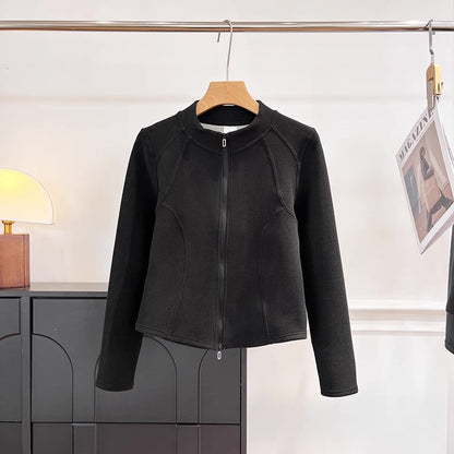 Veste de transition pour femmes avec col montant et poches intérieures pratiques Chic & Stil