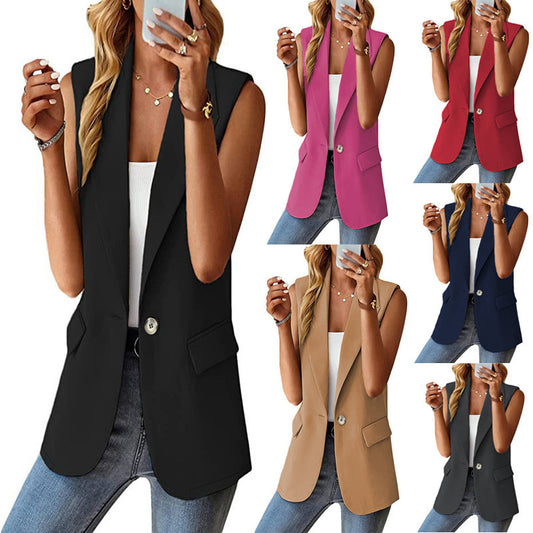 Blazer sans manches Chic und Stil pour femmes