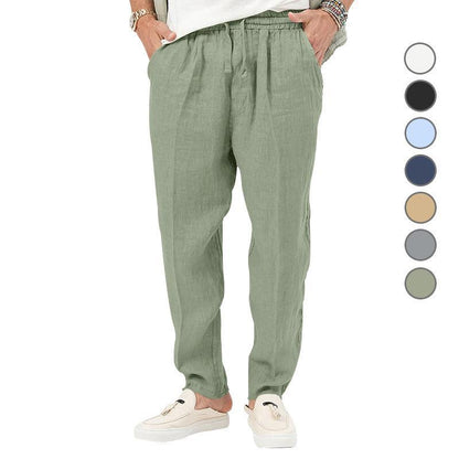 Casual linen pants for men Chic und Stil