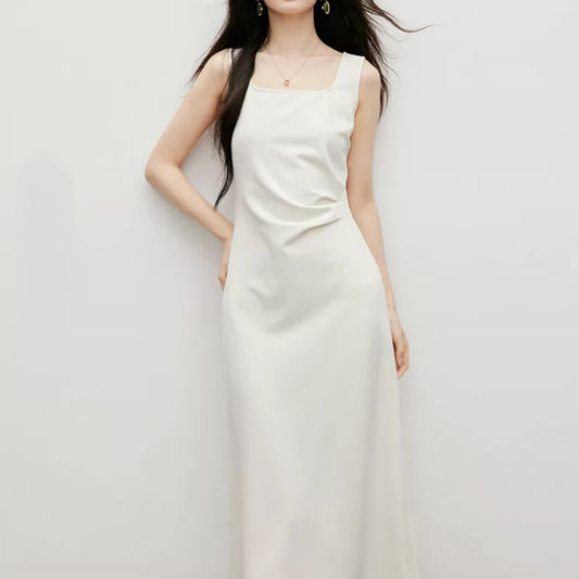 Robe maxi élégante pour femmes avec ourlet asymétrique Chic und Stil
