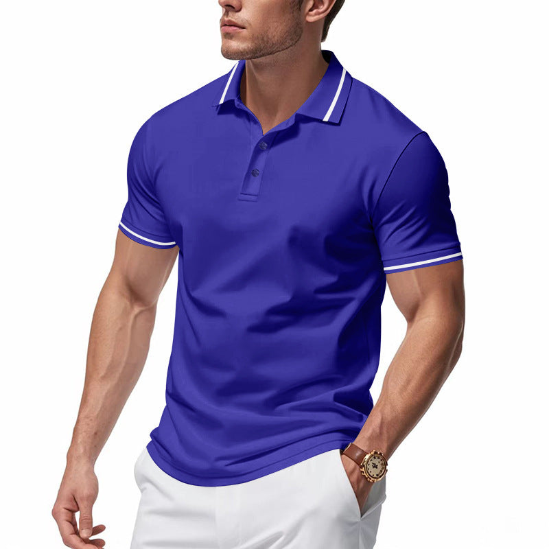 Polo en coton sportif pour dames avec coupe moderne et détails contrastés Chic und Stil