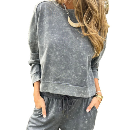 Chic and Style casual hoodie and sweatpants set for ladies
