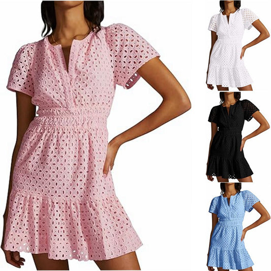 Robe d'été pour femmes à coupe aérienne Chic und Stil