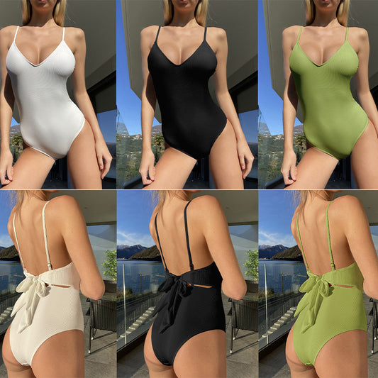 Ladies Rib V-Neck Chic and Style