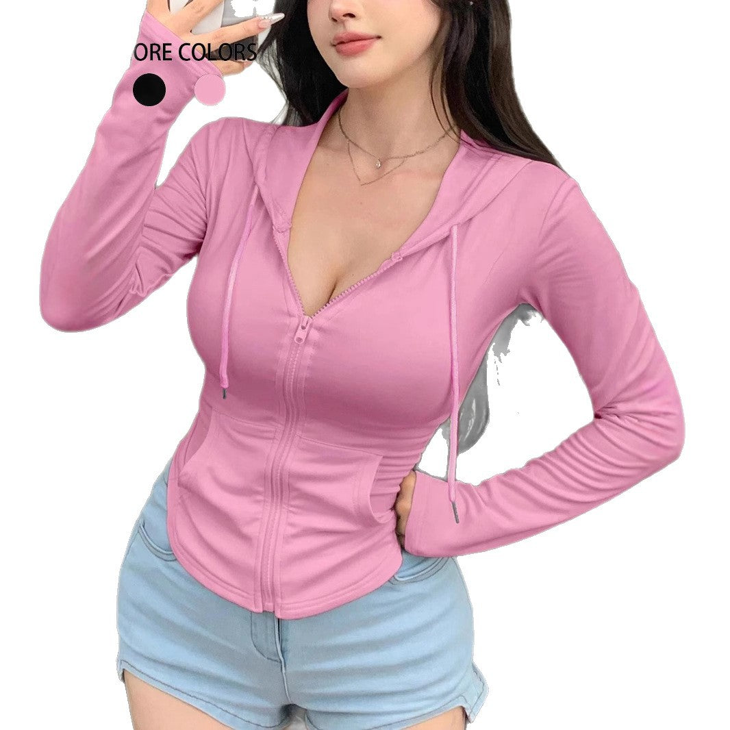 Ladies Chic Zipped Sports Jacket and Style