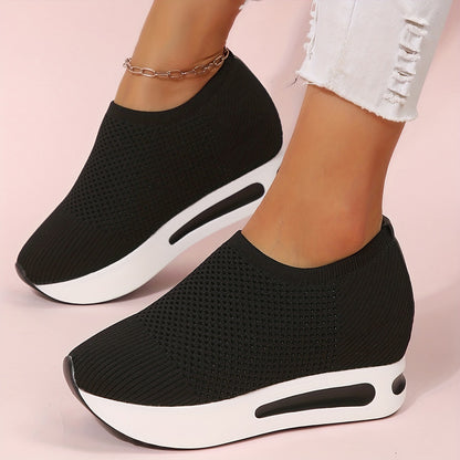 Baskets compensées respirantes pour dames Chic und Stil