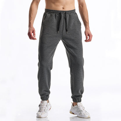 Comfortable sports pants for men with elastic waistband and modern side pockets Chic and Style