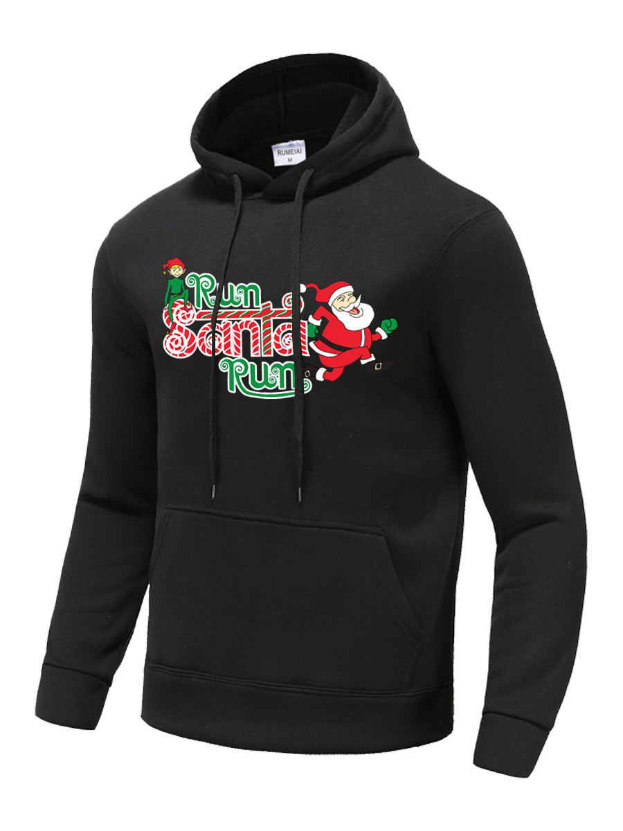 Dame Hoodie avec motif festif de Santa Chic und Stil