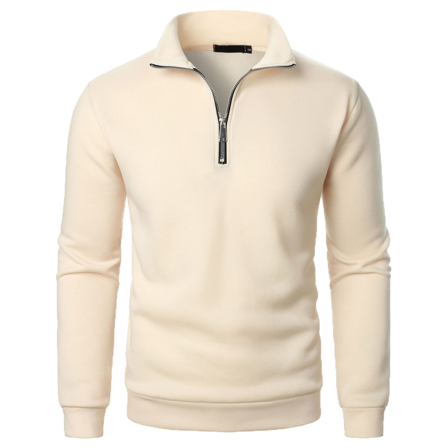 Men's pullover with short zipper Chic and Style