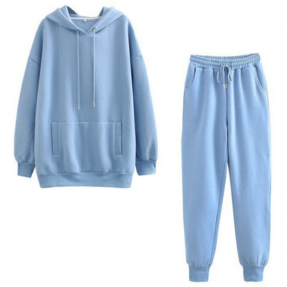 Women's loungewear set with comfortable hoodie and comfortable jogger pants Chic and Style