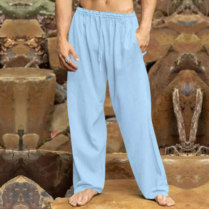Comfortable casual pants for men with adjustable waist Chic and Style