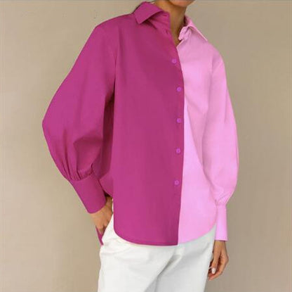 Dames Blouse à Boutons Stylée Chic und Stil