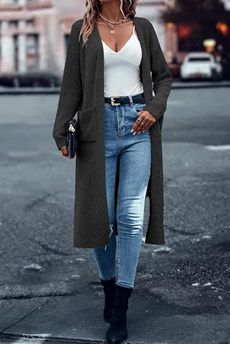 Dames Cardigan long Chic und Stil