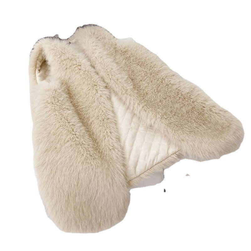 Dames Gilet en fausse fourrure Chic und Stil