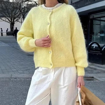 Ladies soft mohair pullover Chic und Stil