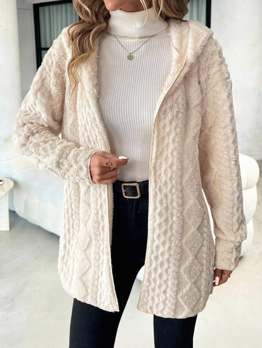 Dames Fleece-Jacket met luxueuze fluweelachtige feel Chic und Stil