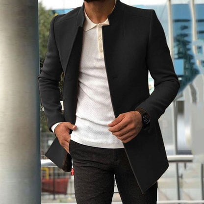 Blazer élégant pour homme avec une coupe moderne et des détails minimalistes Chic und Stil