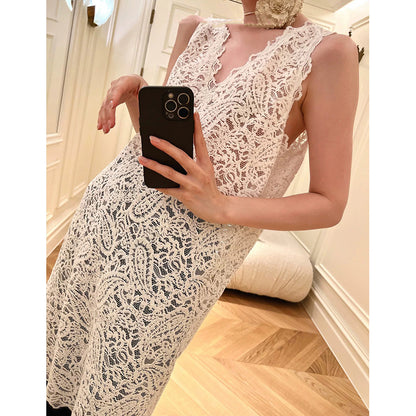 Tunique à superposition en dentelle pour femmes Chic und Stil